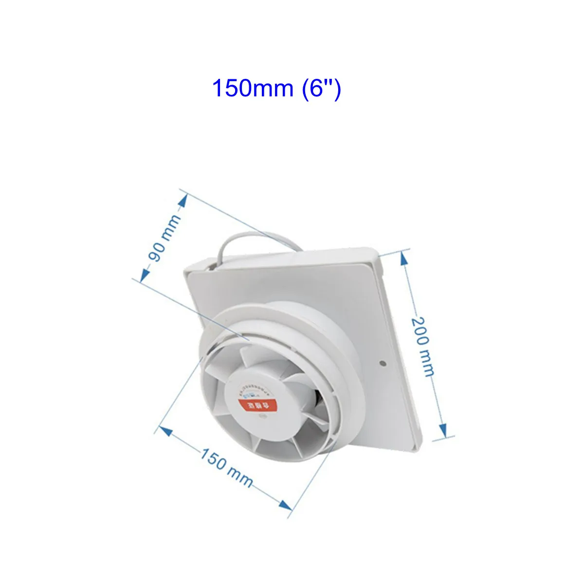 Home Bathroom Vent - Mutfak Tuvalet Duvar Pencere Havalandırma Fanları