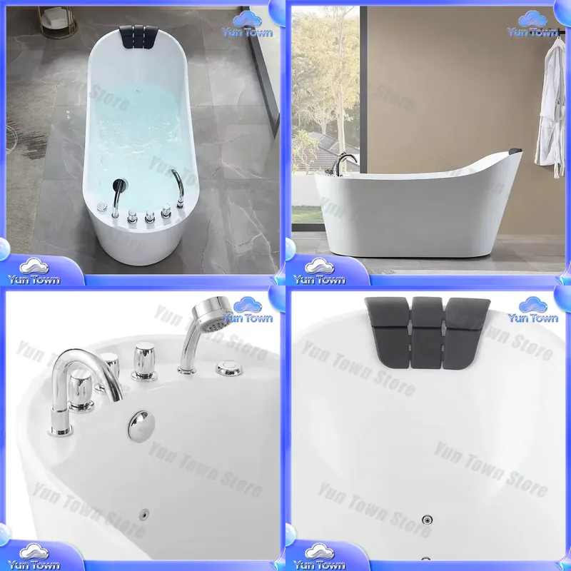 Jet Home Bathroom - Modern Jakuzili Hava Jetli Küvet, Banyo
