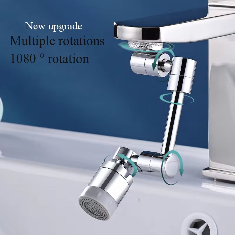 Home Bathroom Taps - Evrensel 1080 ° Döndürülebilir Ayarlanabilir Musluk