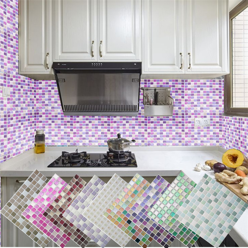 Home Bathroom Tiles Design - 3D Mozaik Duvar Duvar Kiremit Etiket