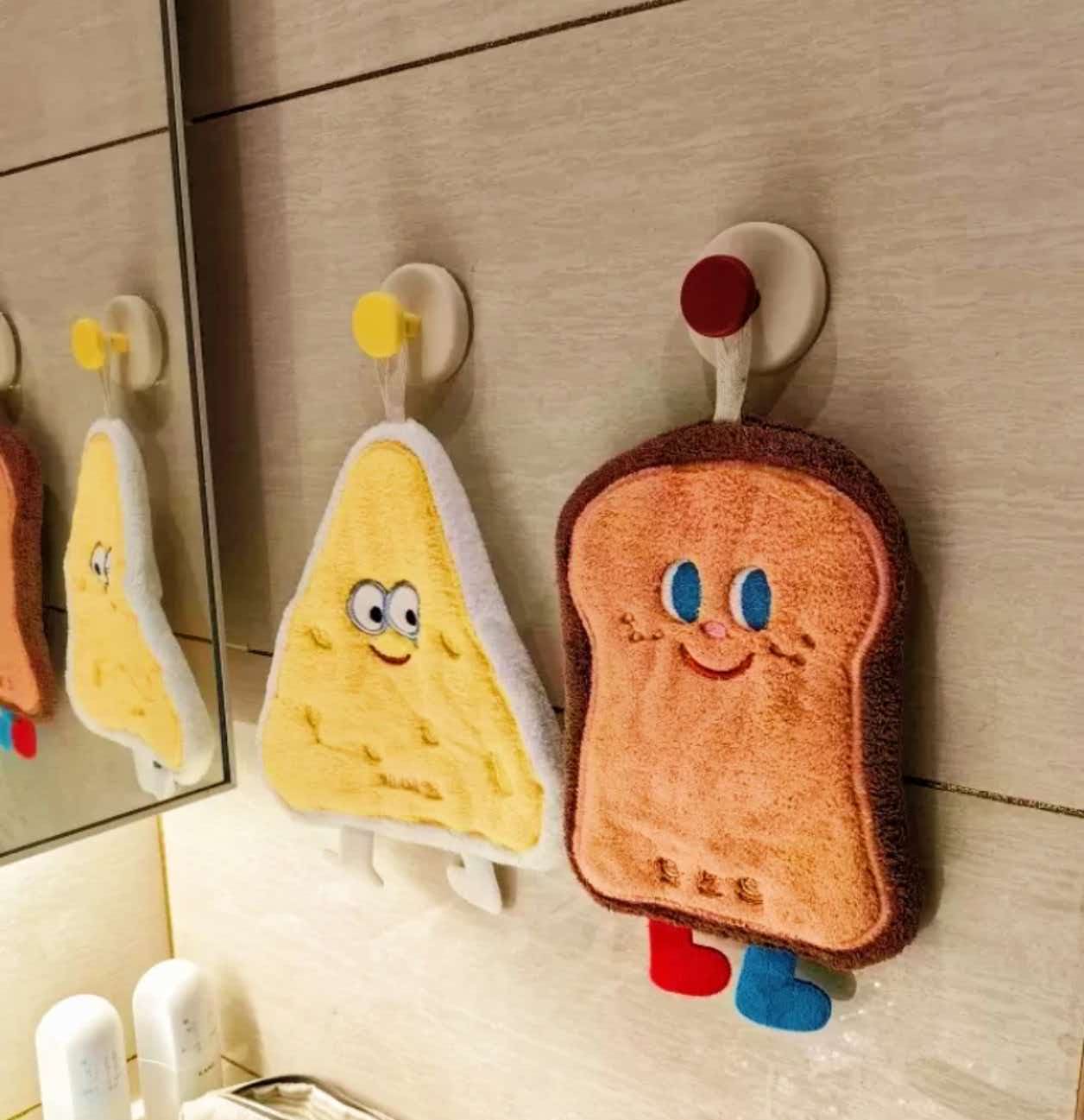 Home Center Bathroom Accessories - Kore Tarzı Yeni Sevimli Karikatür Dekoratif