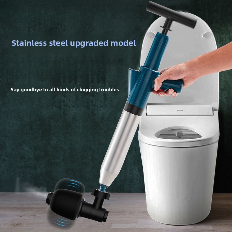 Plunger Toilet - Yüksek Basınçlı Hava Tahliye Cihazı Banyo
