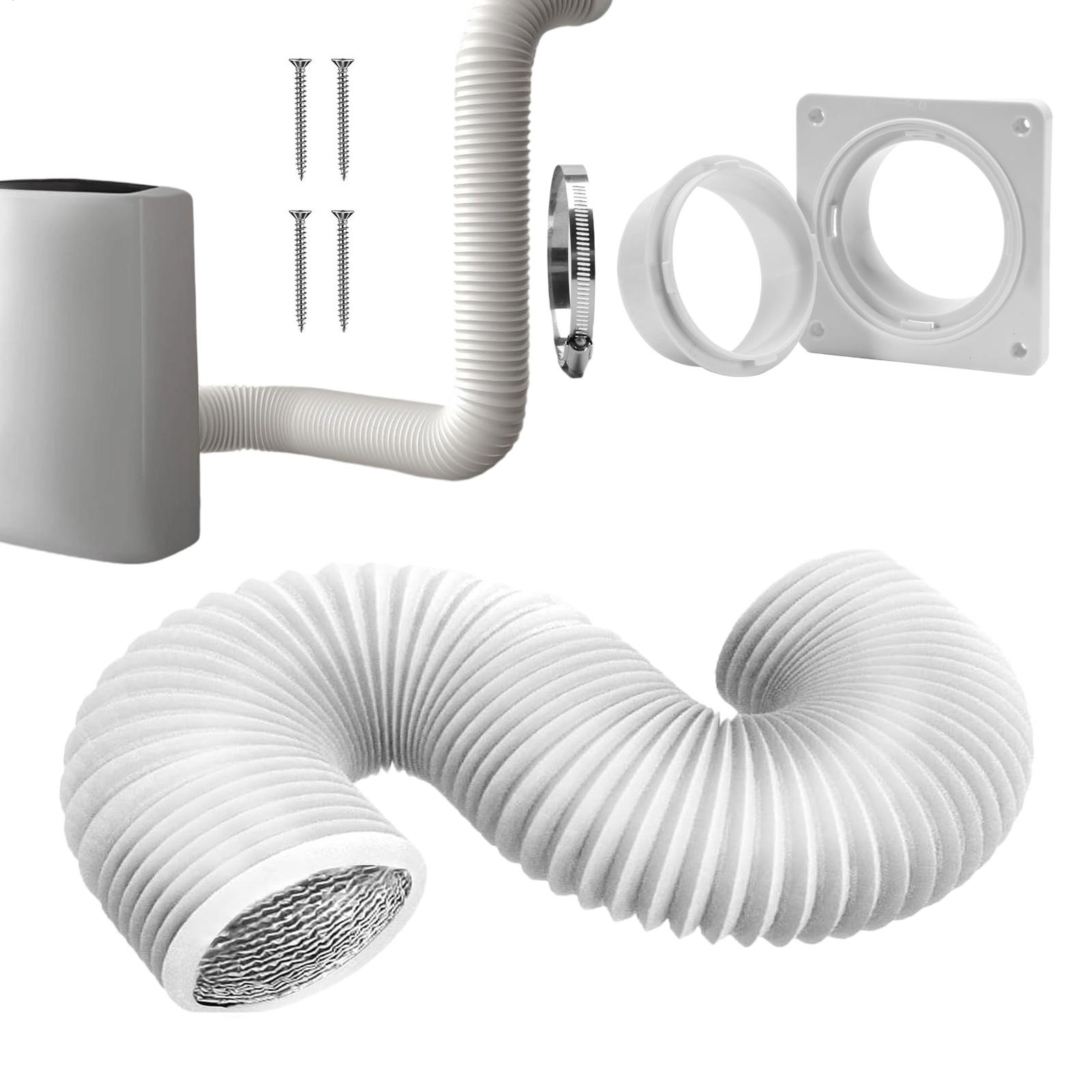 Home Bathroom Vent - Kurutucu havalandırma hortumu plakası yedek taşınabilir