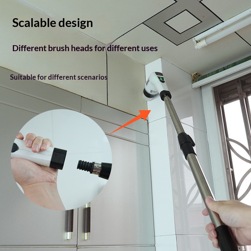 Plunger Toilet - HOMEFISH Kablosuz Döner Fırça Elektrikli Temizlik