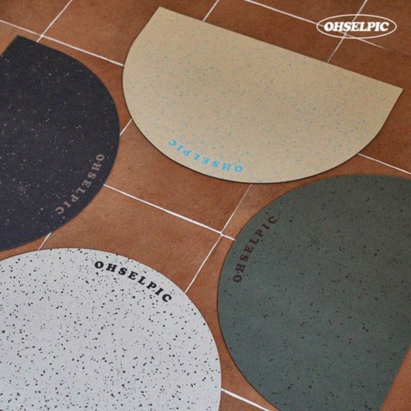 Zara Home Bathroom Mat - 1 adet Modern İskandinav Tarzı Yarı