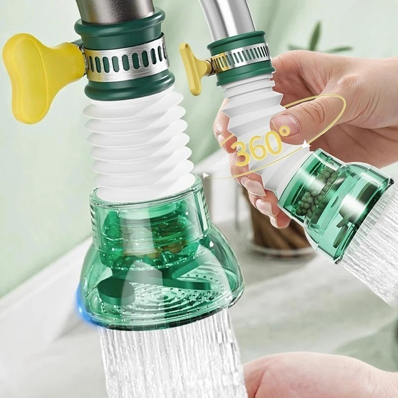 Home Bathroom Taps - Evrensel 360 Derece Dönebilen Musluk Filtresi/Geri