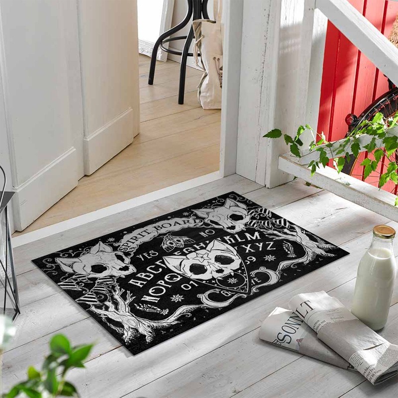 Zara Home Bathroom Mat - Ev Banyo için Koyu Gotik Zemin
