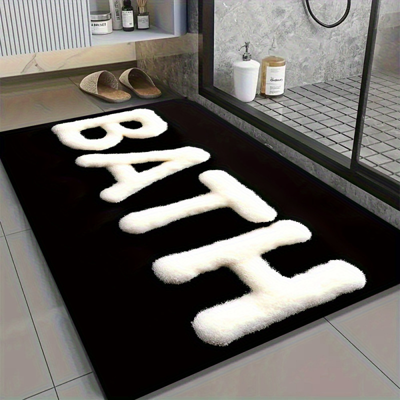 Zara Home Bathroom Mat - VIKAMA Amerikan Tarzı Minimalist Çamaşır Odası