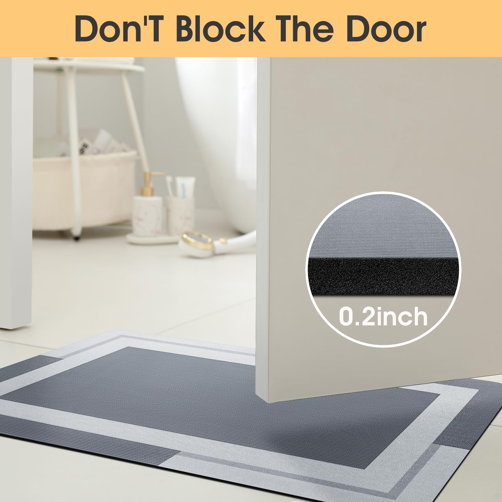 VIKAMA Kaymaz Kauçuk Tabanlı B - Zara Home Bathroom Mat incelemesi ve fiyatı