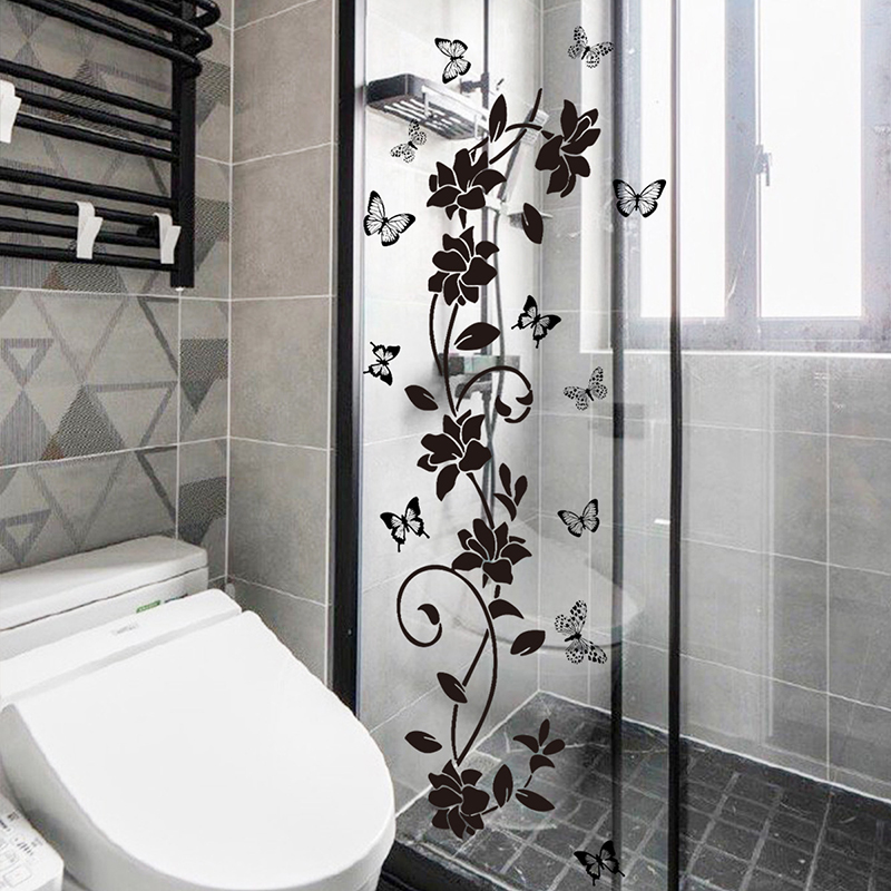 Siyah Çiçekli Iris Asma Ayna C - Jet Home Bathroom incelemesi ve fiyatı
