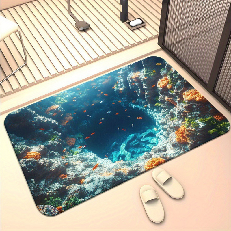 VIKAMA Stereoskopik Görüşlü Ba - Zara Home Bathroom Mat incelemesi ve fiyatı