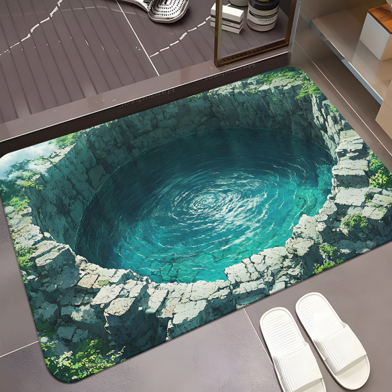 VIKAMA Stereoskopik Görüşlü Ba - Zara Home Bathroom Mat incelemesi ve fiyatı