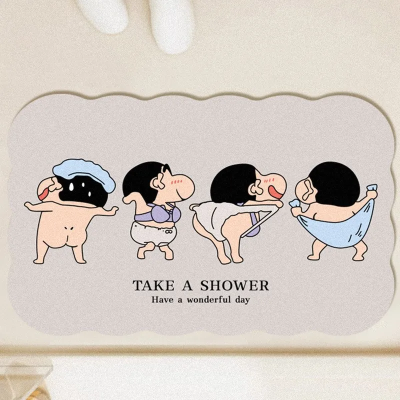 Karikatür sevimli mum boya shi - Home Edit Bathroom incelemesi ve fiyatı