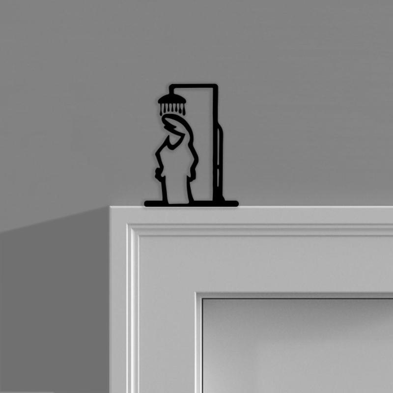 Yeni Siyah Duş Figürü Duvar De - Jet Home Bathroom incelemesi ve fiyatı