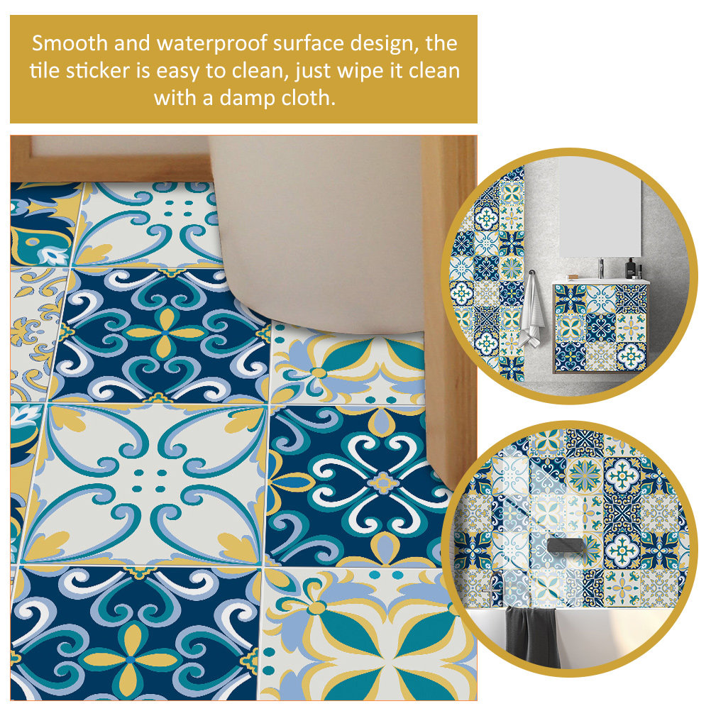 20 adet PVC Yapışkanlı Karo Su - Home Bathroom Tiles Design incelemesi ve fiyatı