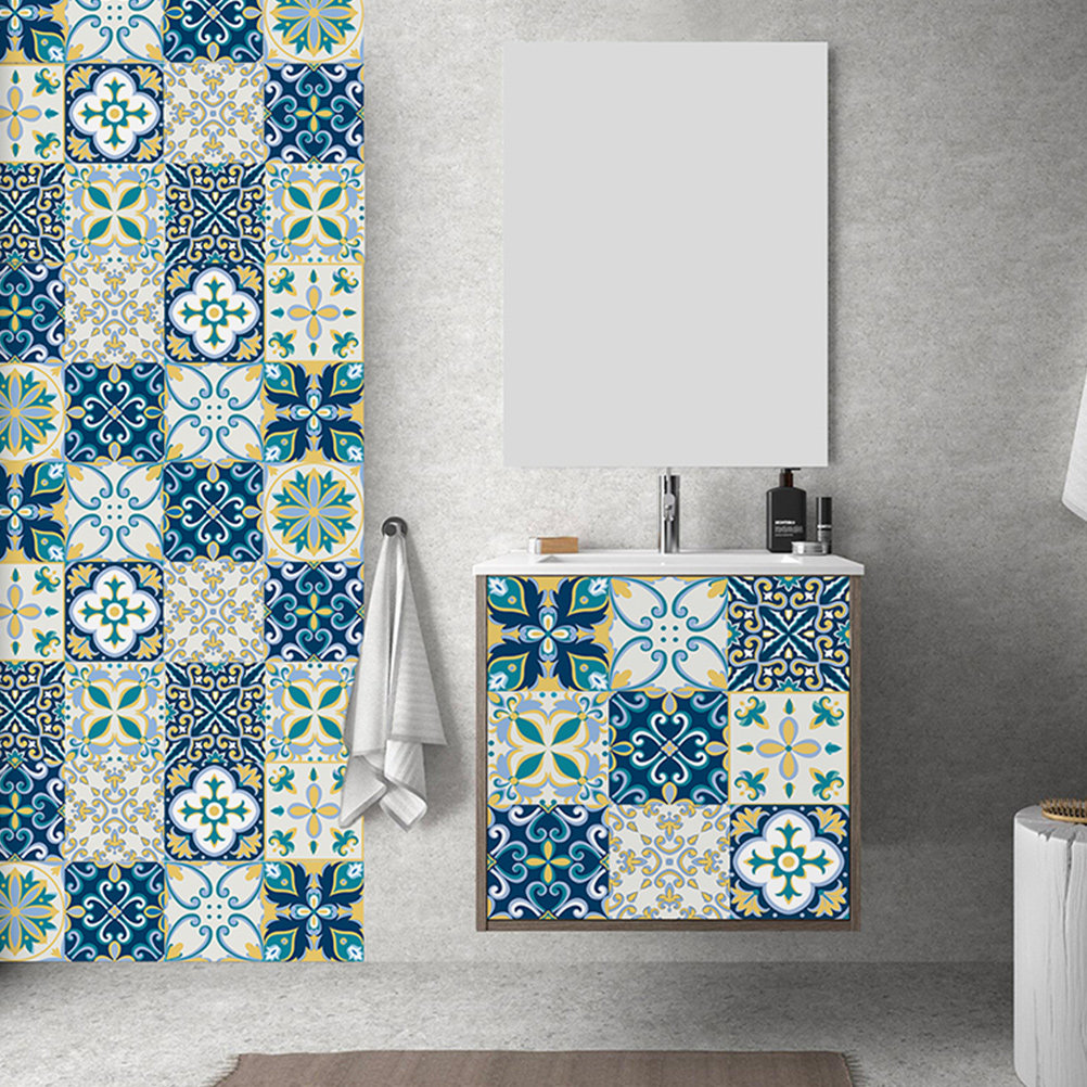 20 adet PVC Yapışkanlı Karo Su - Home Bathroom Tiles Design incelemesi ve fiyatı