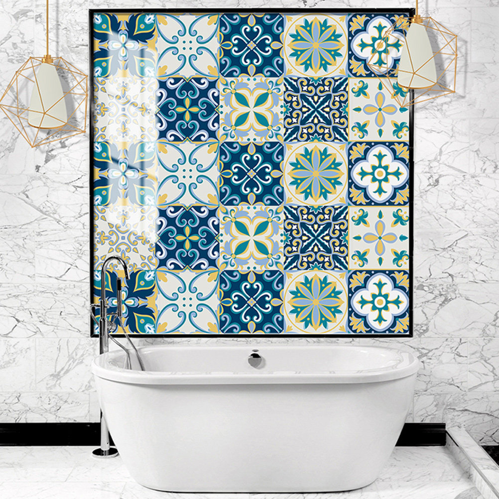 20 adet PVC Yapışkanlı Karo Su - Home Bathroom Tiles Design incelemesi ve fiyatı