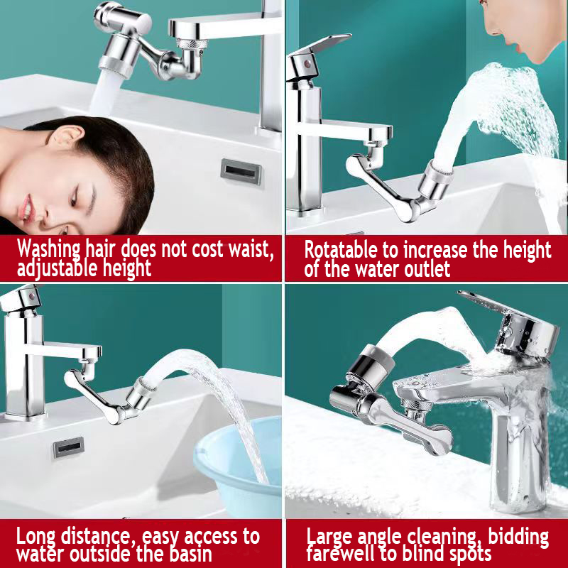 Evrensel 1080 ° Döndürülebilir - Home Bathroom Taps incelemesi ve fiyatı