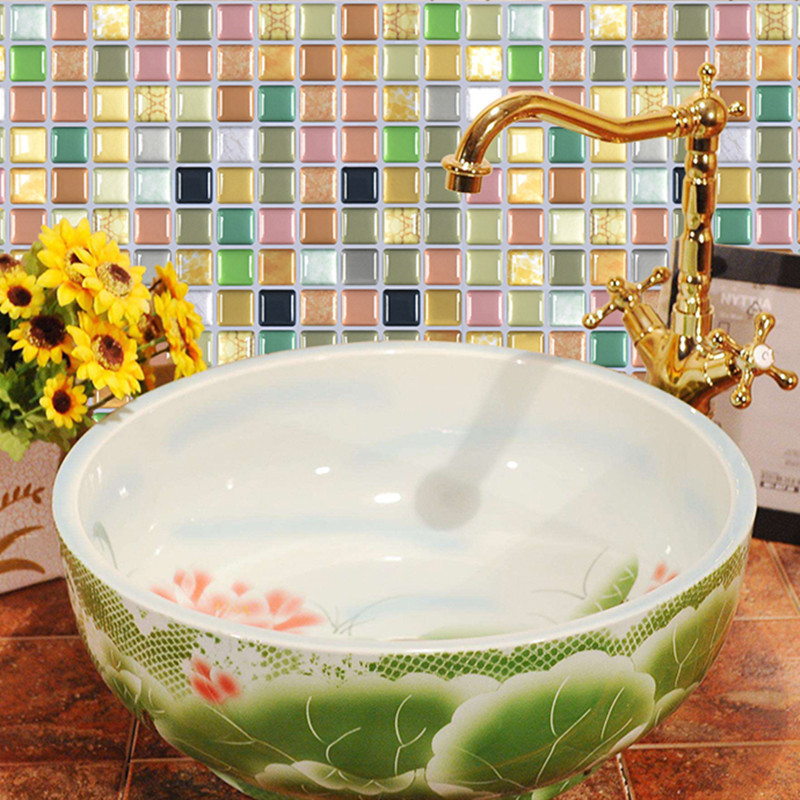 3D Mozaik Duvar Duvar Kiremit  - Home Bathroom Tiles Design incelemesi ve fiyatı