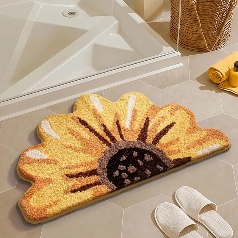 VIKAMA Küçük Taze Yeşil Yaprak - Zara Home Bathroom Mat incelemesi ve fiyatı