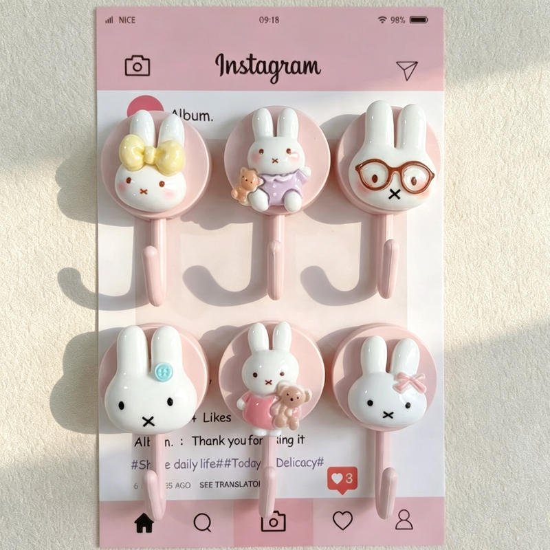 Sevimli Miffy Kendinden Yapışk - Home Edit Bathroom Organizer incelemesi ve fiyatı