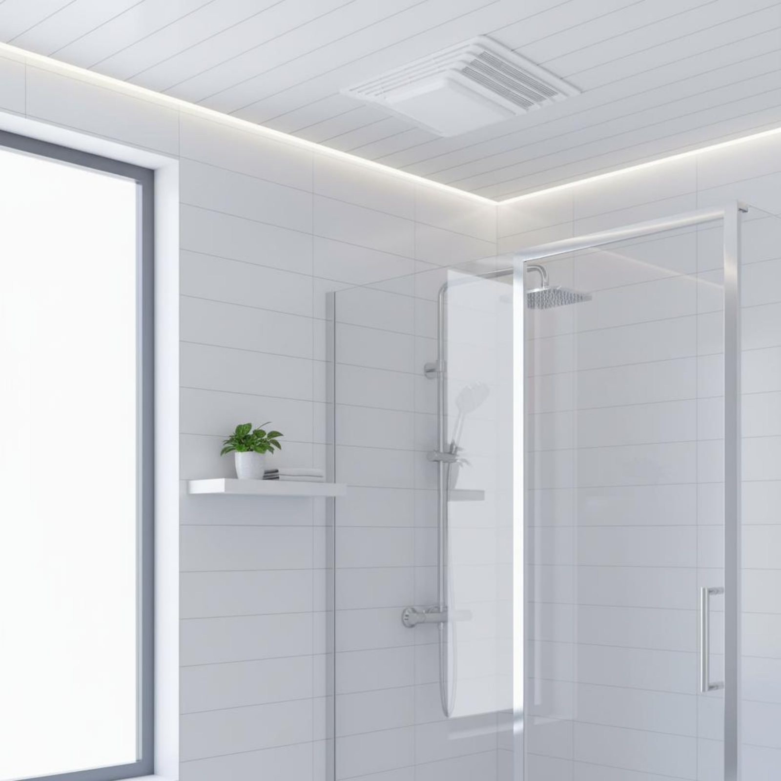 Banyo Egzoz Fanı Kapağı Beyaz  - Home Bathroom Vent incelemesi ve fiyatı