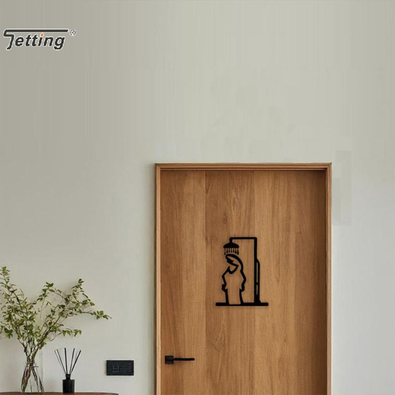 Siyah Duş Figürü Duvar Dekoras - Jet Home Bathroom incelemesi ve fiyatı
