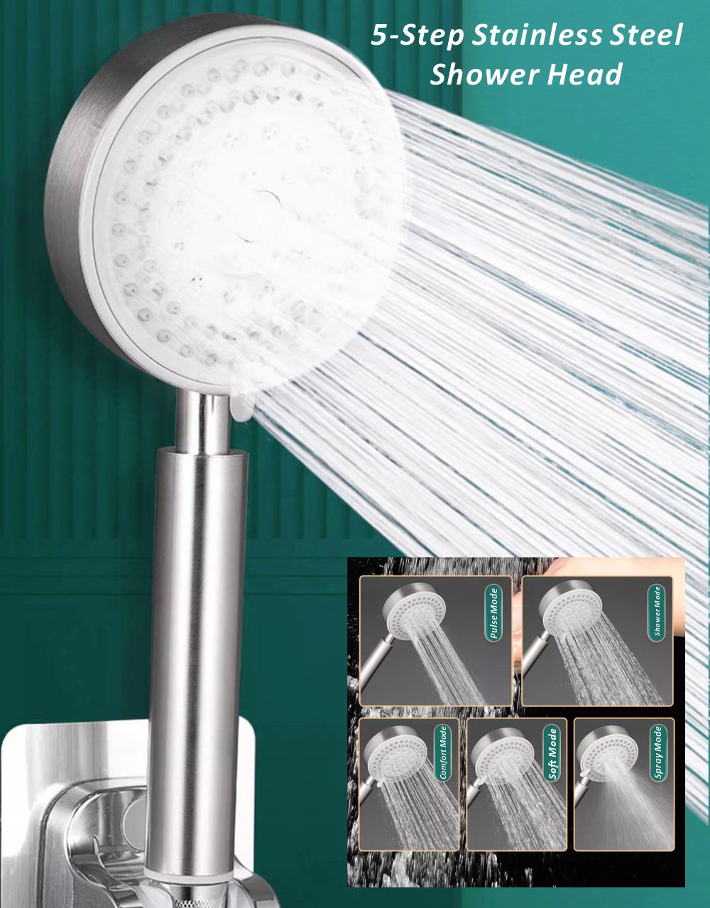 Yeni 304 Paslanmaz Çelik Duş B - Home Bathroom Taps incelemesi ve fiyatı