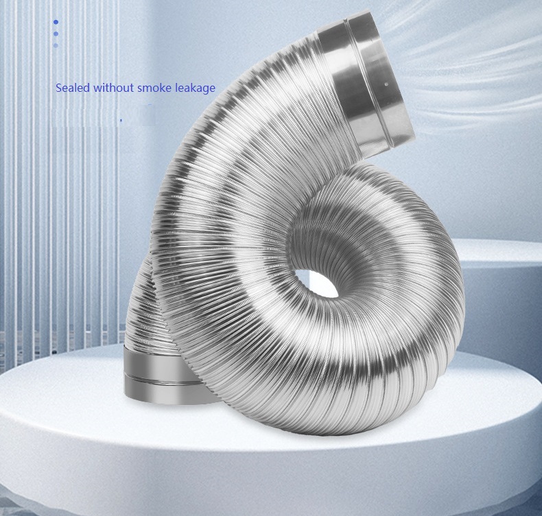 Φ90-180mm Saf Alüminyum Duman  - Home Bathroom Vent incelemesi ve fiyatı
