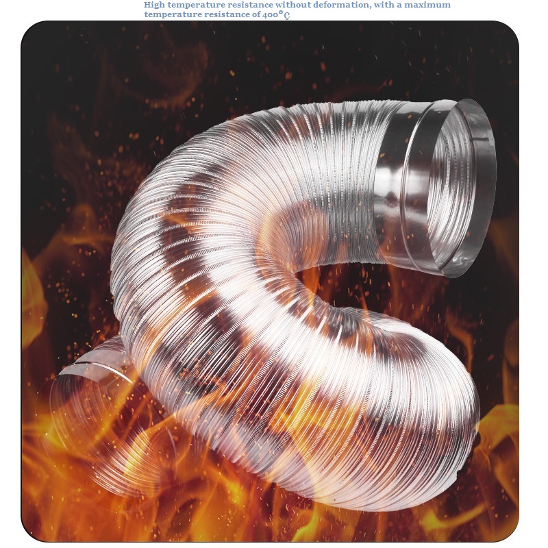 Φ90-180mm Saf Alüminyum Duman  - Home Bathroom Vent incelemesi ve fiyatı