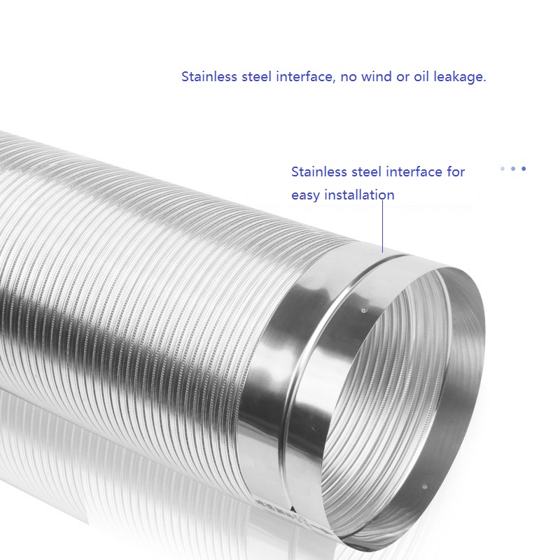 Φ90-180mm Saf Alüminyum Duman  - Home Bathroom Vent incelemesi ve fiyatı