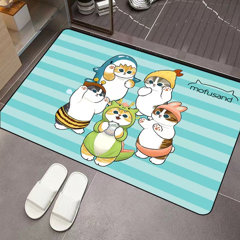 Mofusand Karikatür Diatom Çamu - Home Bathroom Door incelemesi ve fiyatı