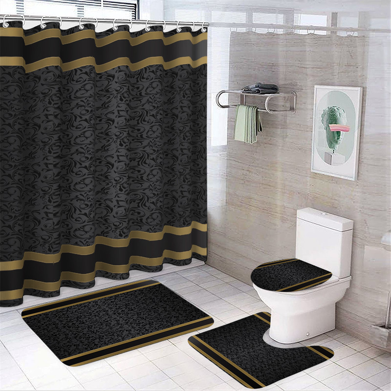 Lüks Siyah & Altın Banyo Seti  - Zara Home Bathroom Mat incelemesi ve fiyatı