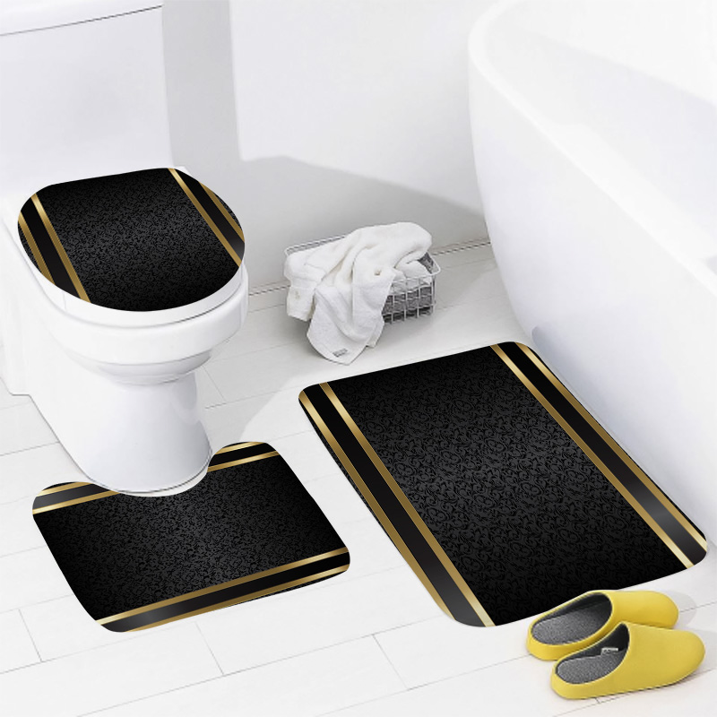 Lüks Siyah & Altın Banyo Seti  - Zara Home Bathroom Mat incelemesi ve fiyatı