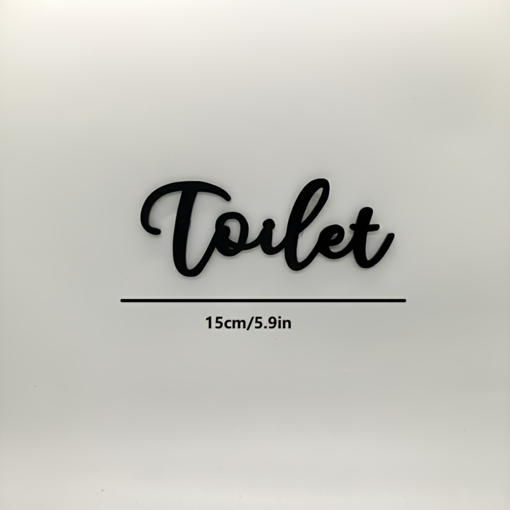 CIFBUY Modern Plastik Mektup T - Home Bathroom Door incelemesi ve fiyatı