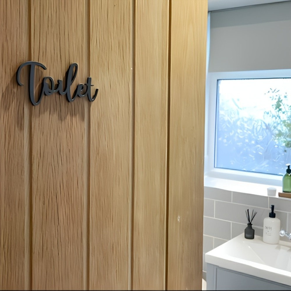 CIFBUY Modern Plastik Mektup T - Home Bathroom Door incelemesi ve fiyatı
