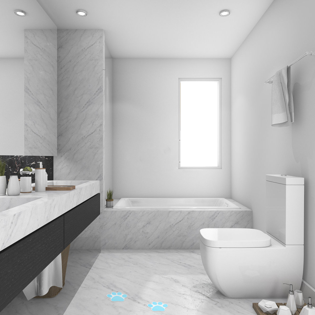 10 Adet Banyo Kaymaz Çıkartmal - Home Bathroom Tiles Design incelemesi ve fiyatı