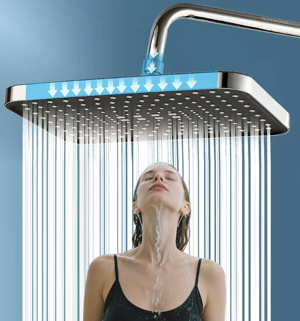 14 inç Yağış Duş Başlığı El Yü - Home Bathroom Taps incelemesi ve fiyatı