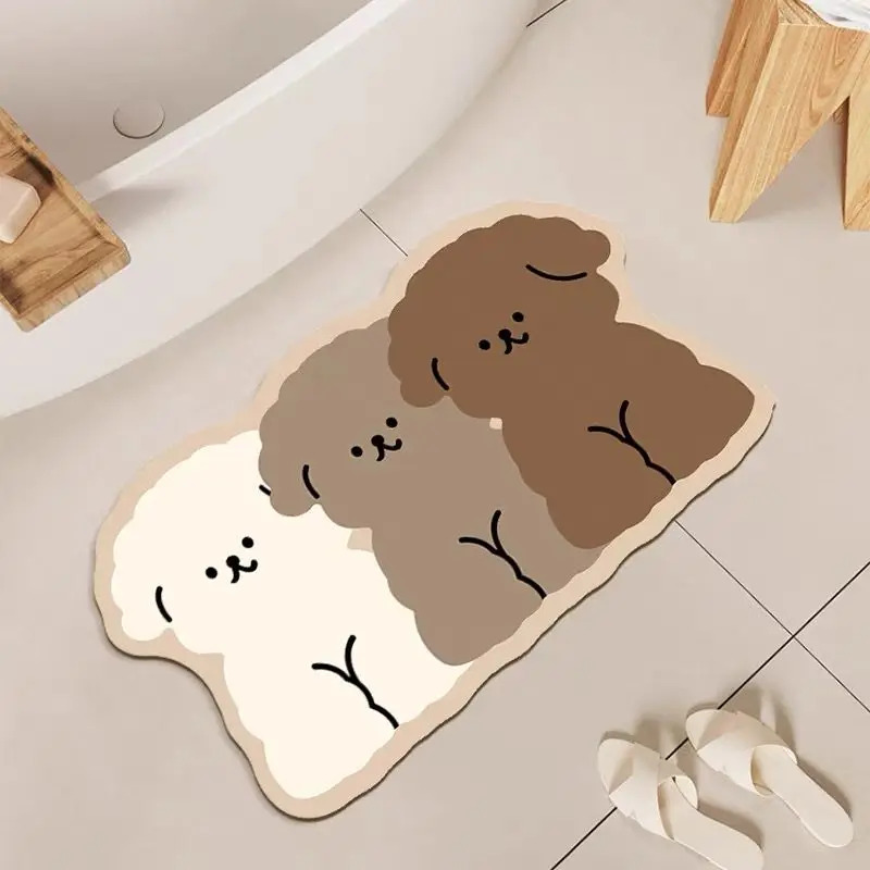 VIKAMA sevimli köpek şekilli b - Zara Home Bathroom Mat incelemesi ve fiyatı