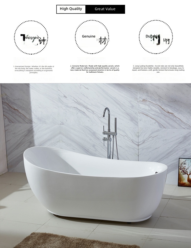 Bağımsız Akrilik Küvet, 1.4-1. - Jet Home Bathroom incelemesi ve fiyatı